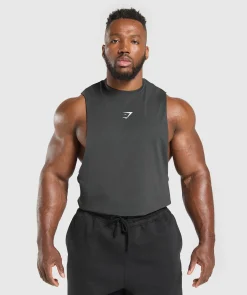 Heren Gymshark Tanktops|T-shirts*Reaper Drop Arm Tank