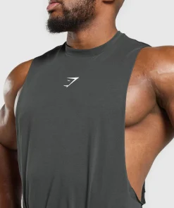 Heren Gymshark Tanktops|T-shirts*Reaper Drop Arm Tank