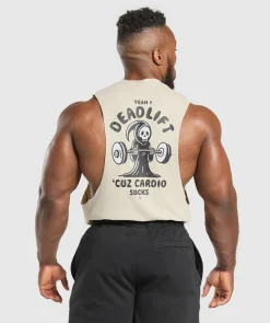 Heren Gymshark Tanktops|T-shirts*Reaper Drop Arm Tank