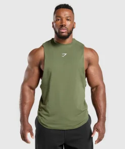 Heren Gymshark Tanktops|T-shirts*Reaper Drop Arm Tank