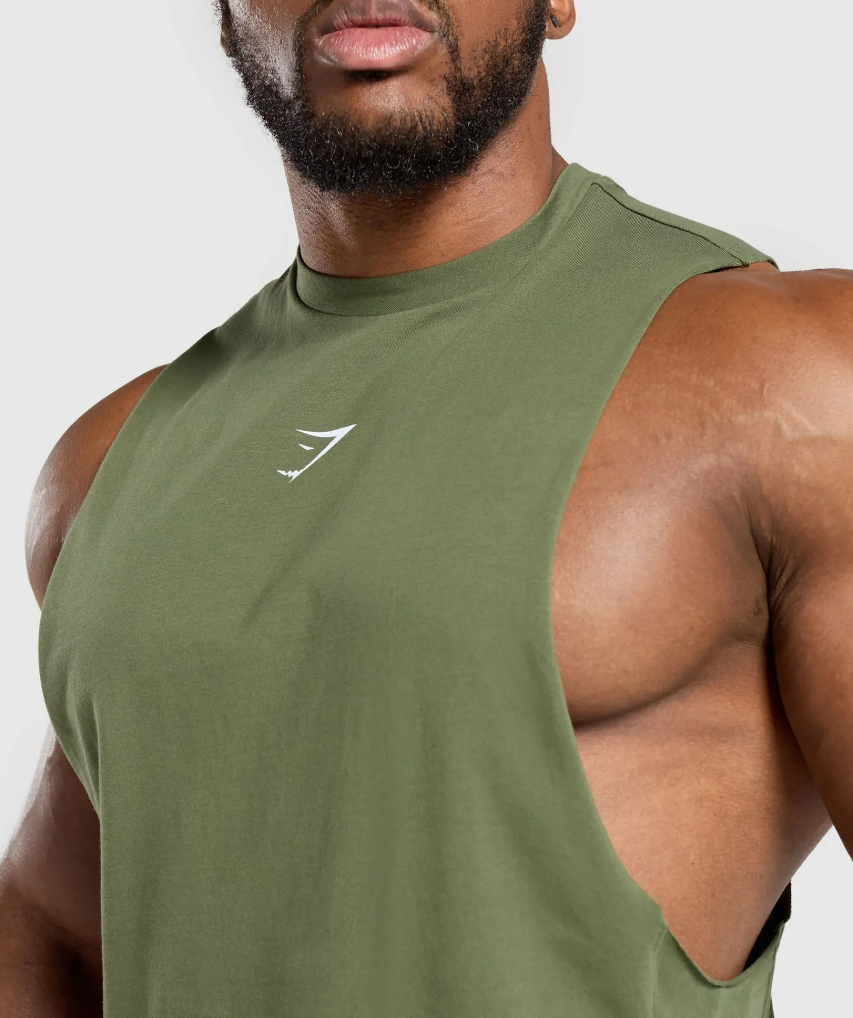 Heren Gymshark Tanktops|T-shirts*Reaper Drop Arm Tank