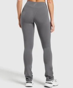 DAMES Gymshark Leggings|Hoog Getailleerd*Rest Day Boot Cut Cotton Leggings