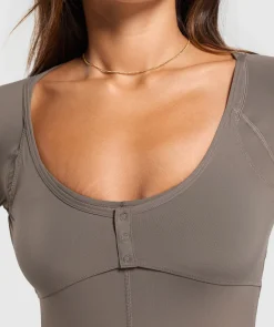DAMES Gymshark T-shirts*Rest Day Buttery Soft Long Sleeve Top