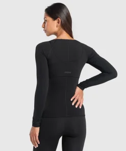 DAMES Gymshark T-shirts*Rest Day Buttery Soft Long Sleeve Top