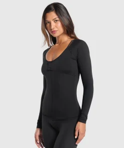 DAMES Gymshark T-shirts*Rest Day Buttery Soft Long Sleeve Top