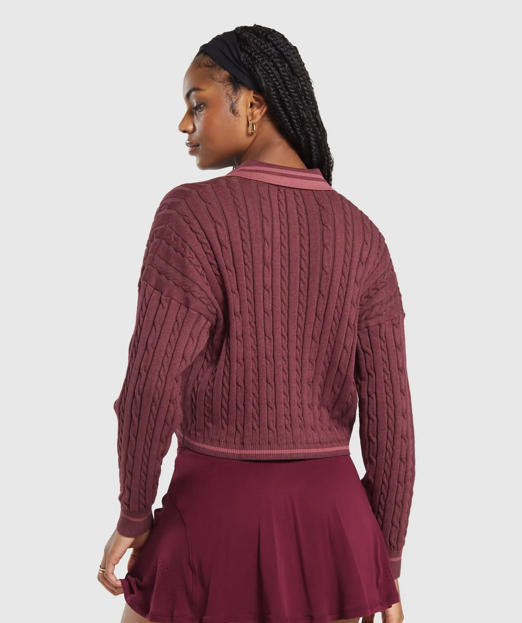 DAMES Gymshark Hoodies & Truien*Rest Day Cable Knit Pullover