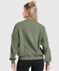 DAMES Gymshark Bedekkende Sportkleding|Hoodies & Truien*Rest Day Cotton Contour Pullover