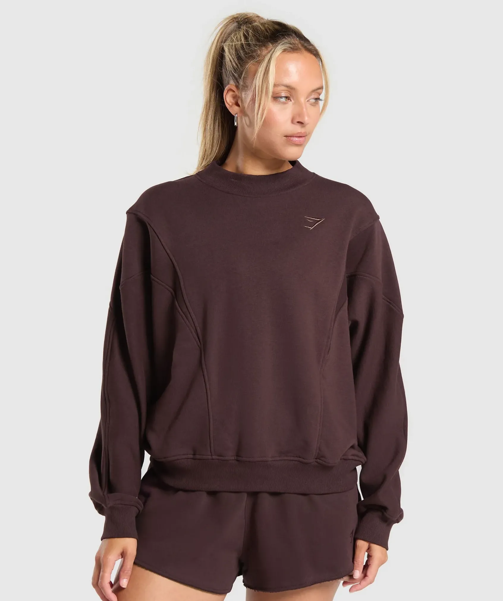 DAMES Gymshark Hoodies & Truien*Rest Day Cotton Contour Pullover