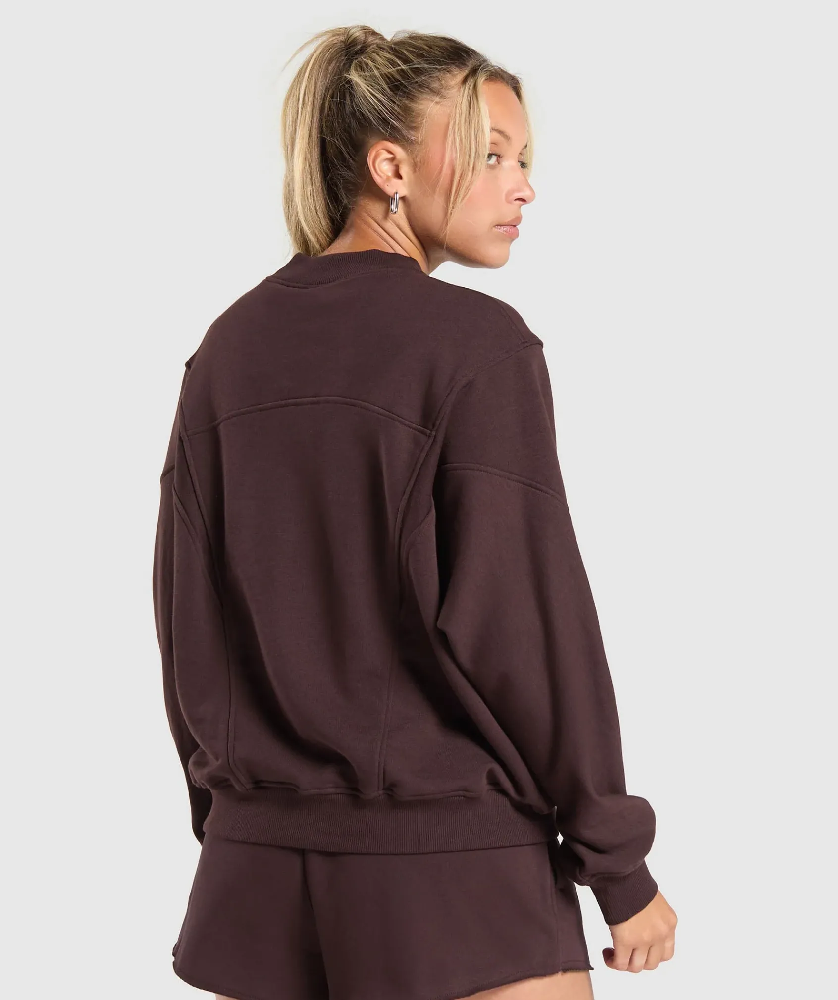 DAMES Gymshark Hoodies & Truien*Rest Day Cotton Contour Pullover