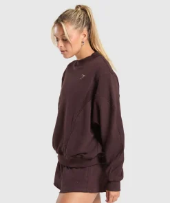 DAMES Gymshark Hoodies & Truien*Rest Day Cotton Contour Pullover