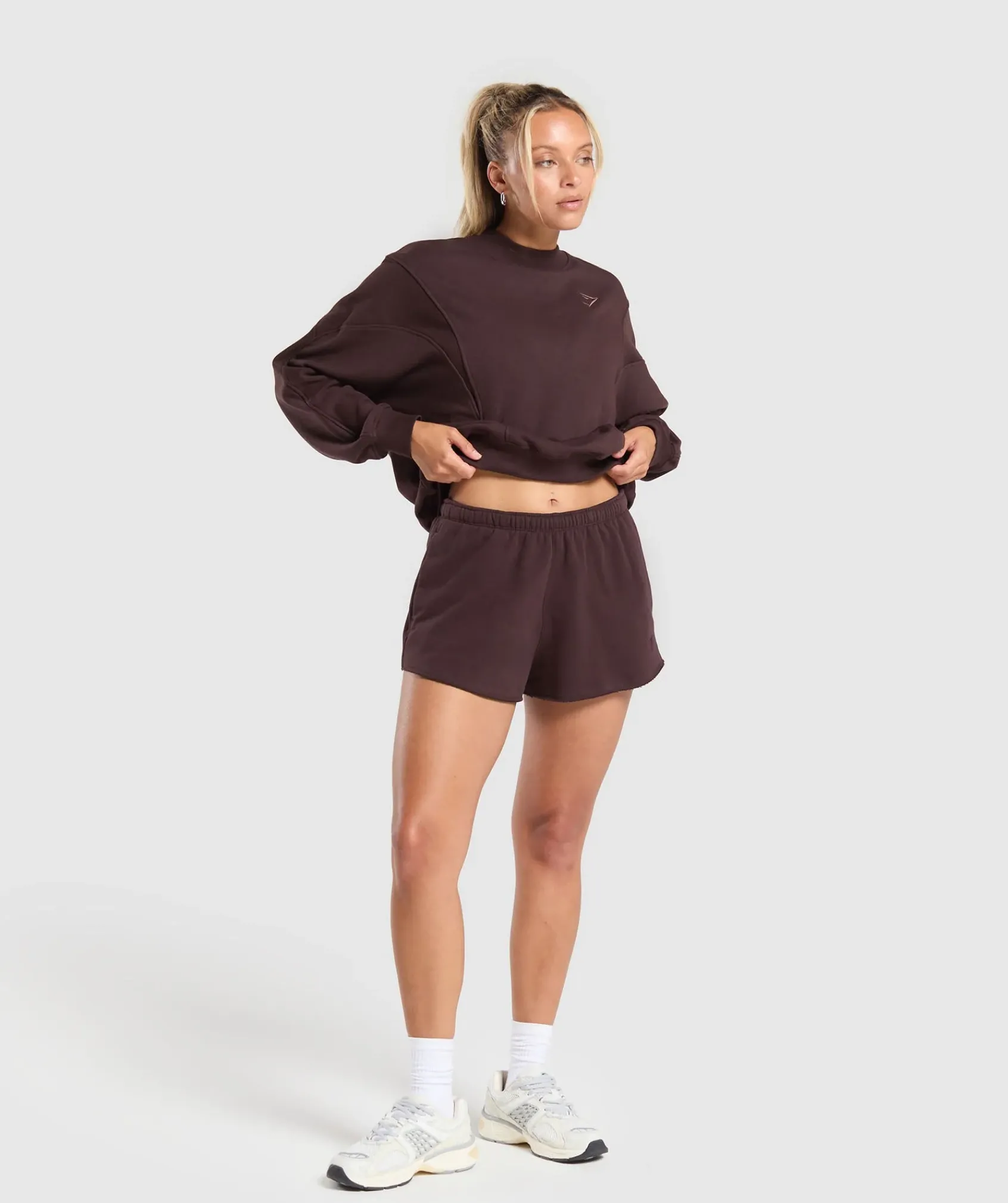 DAMES Gymshark Hoodies & Truien*Rest Day Cotton Contour Pullover