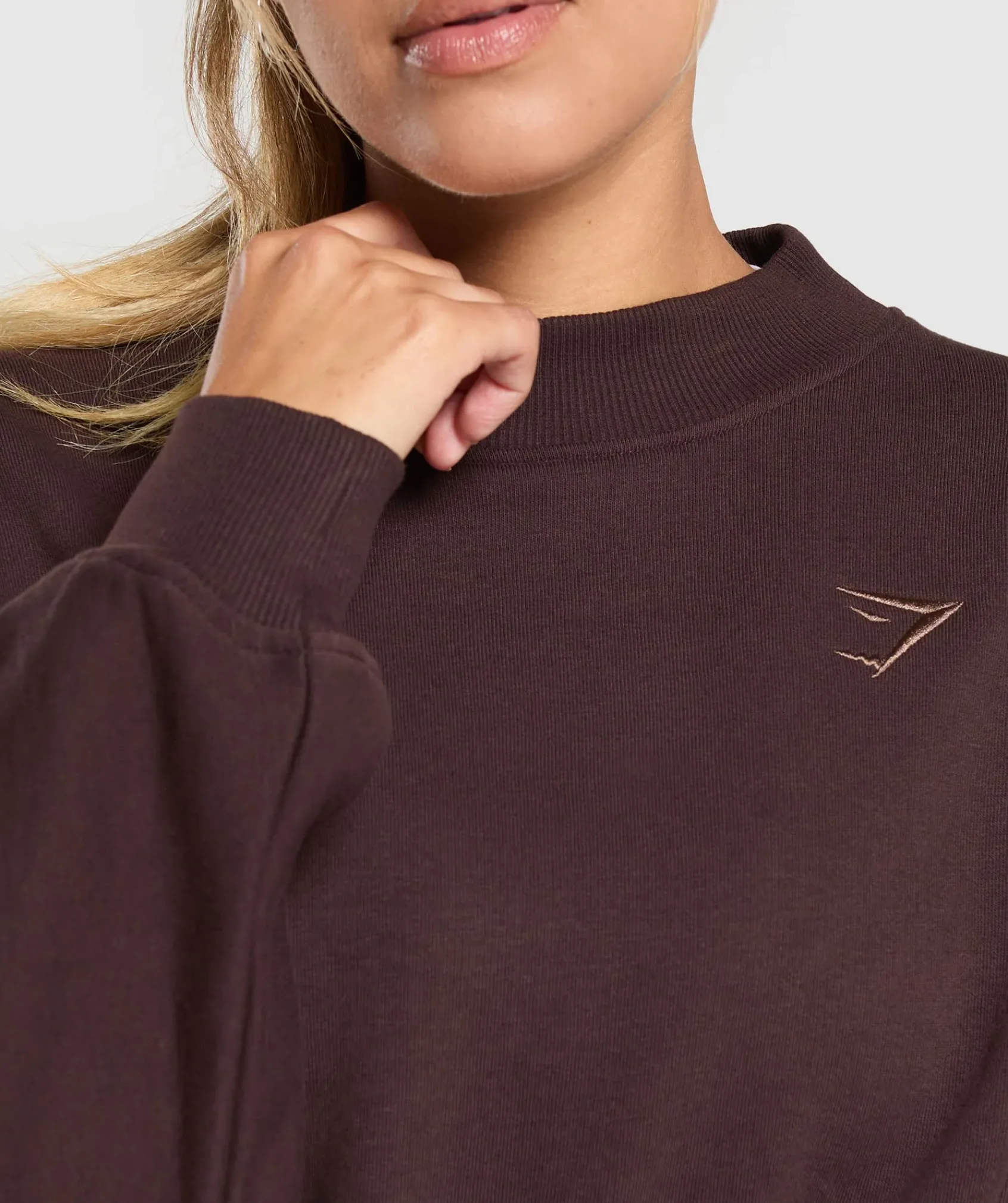 DAMES Gymshark Hoodies & Truien*Rest Day Cotton Contour Pullover
