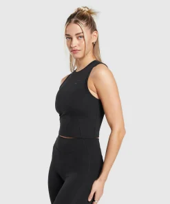 DAMES Gymshark Croptops|Tanktops*Rest Day Cotton Contour Tank