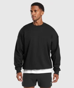 Heren Gymshark Hoodies & Truien*Rest Day Essential Crew