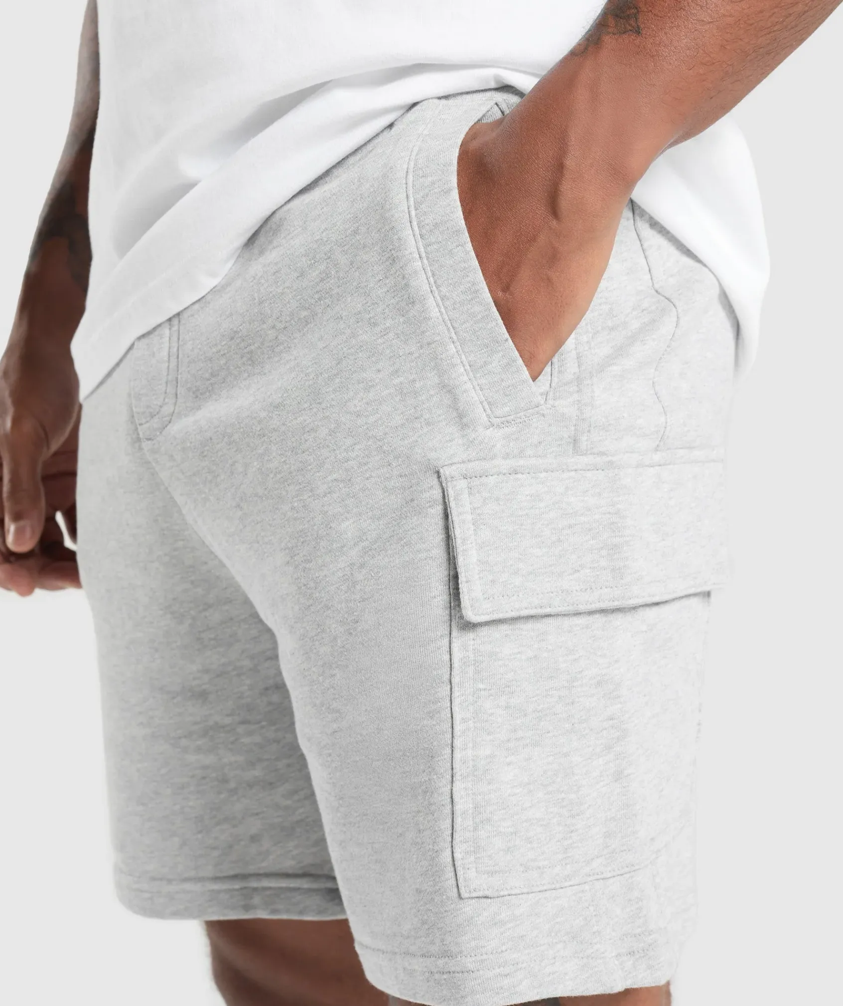 Heren Gymshark Cargobroeken*Rest Day Essentials Cargo 7" Shorts