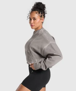 DAMES Gymshark Hoodies & Truien*Rest Day Heavyweight Sweatshirt