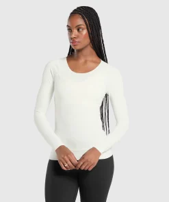 DAMES Gymshark T-shirts*Rest Day Luxe Long Sleeve Top