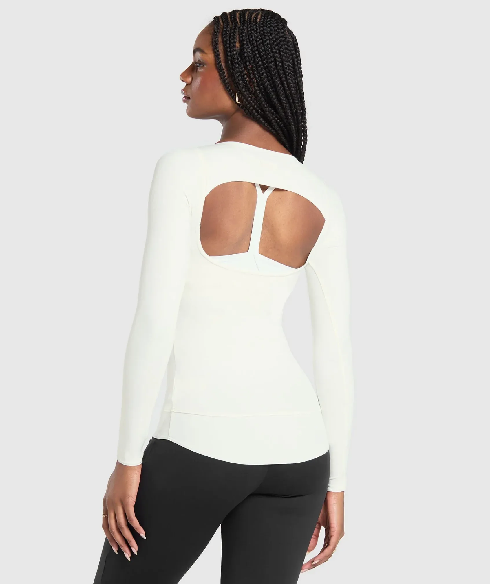 DAMES Gymshark T-shirts*Rest Day Luxe Long Sleeve Top
