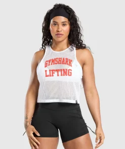 DAMES Gymshark Tanktops*Rest Day Mesh Midi Tank
