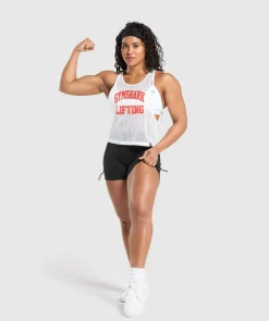 DAMES Gymshark Tanktops*Rest Day Mesh Midi Tank