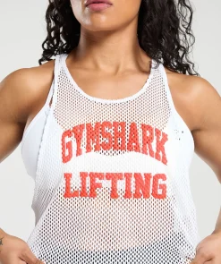 DAMES Gymshark Tanktops*Rest Day Mesh Midi Tank