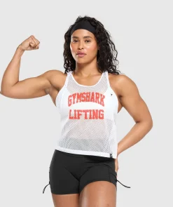 DAMES Gymshark Tanktops*Rest Day Mesh Midi Tank