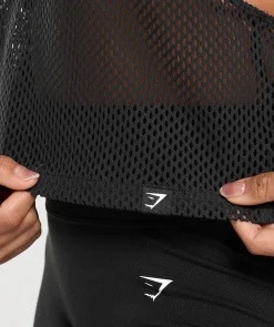 DAMES Gymshark Tanktops*Rest Day Mesh Midi Tank
