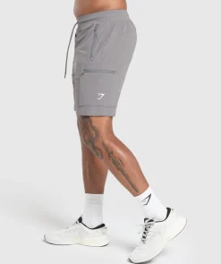 Heren Gymshark Shorts|Cargobroeken*Rest Day 6" Cargo Shorts