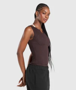 DAMES Gymshark T-shirts*Rest Day Rib Top
