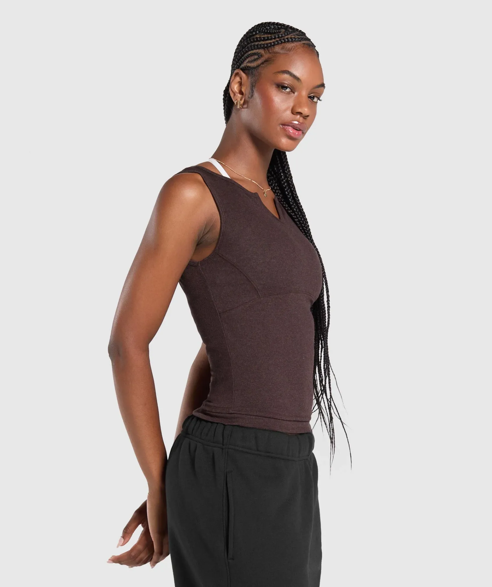 DAMES Gymshark T-shirts*Rest Day Rib Top