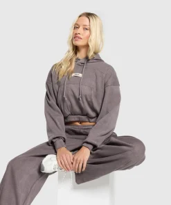 DAMES Gymshark Hoodies & Truien*Rest Day Ribbed Hoodie
