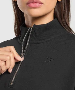 DAMES Gymshark Sportjacks|Hoodies & Truien*Rest Day Sweats 2.0 1/4 Zip Pullover