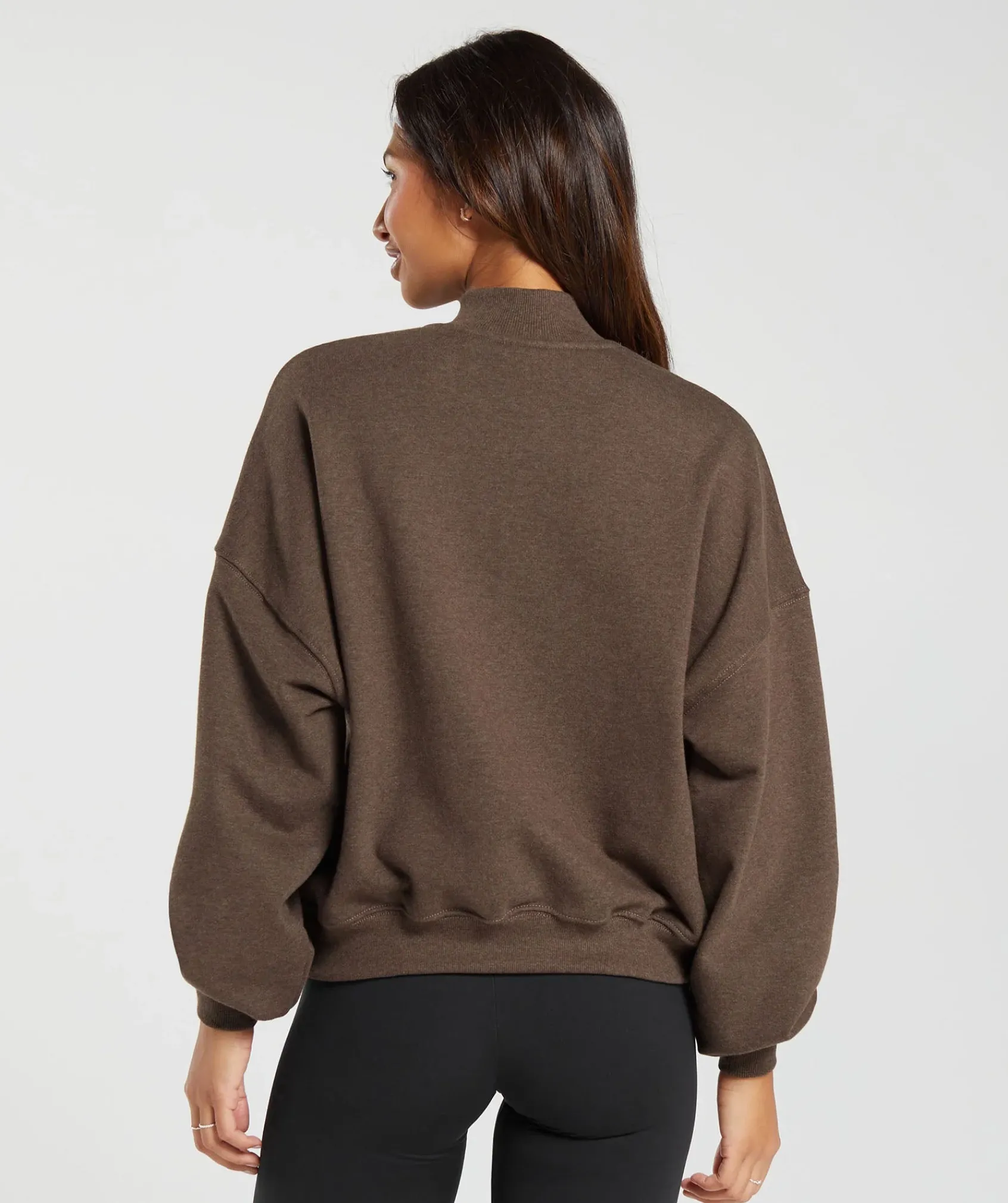 DAMES Gymshark Hoodies & Truien*Rest Day Sweats 1/2 Zip Pullover