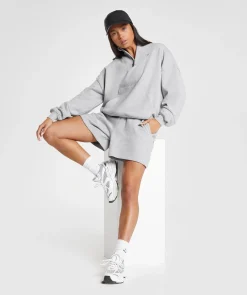 DAMES Gymshark Sportjacks|Hoodies & Truien*Rest Day Sweats 1/2 Zip Pullover