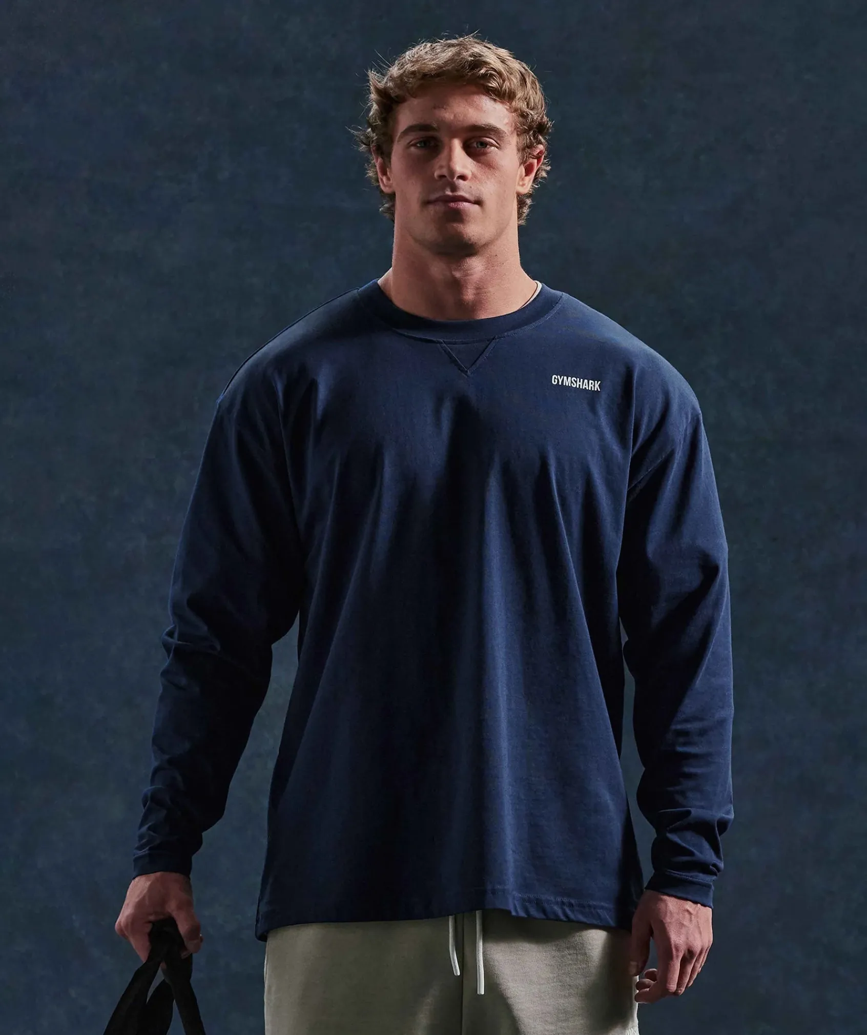 Heren Gymshark T-shirts*Rest Day Sweats Long Sleeve T-Shirt