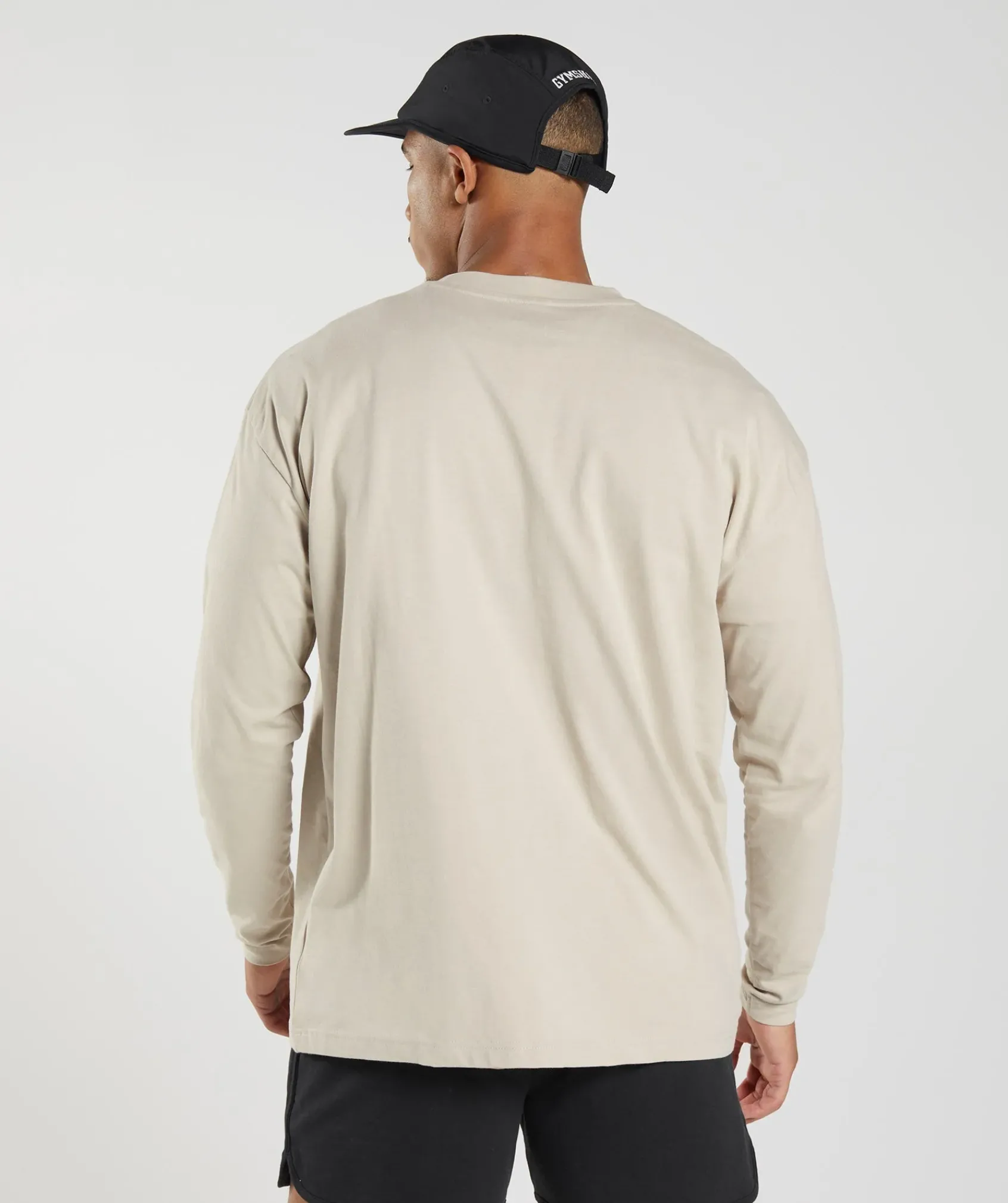 Heren Gymshark T-shirts*Rest Day Sweats Long Sleeve T-Shirt