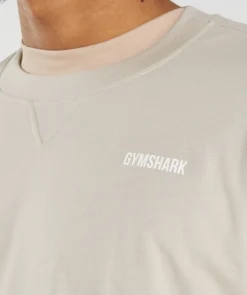 Heren Gymshark T-shirts*Rest Day Sweats Long Sleeve T-Shirt