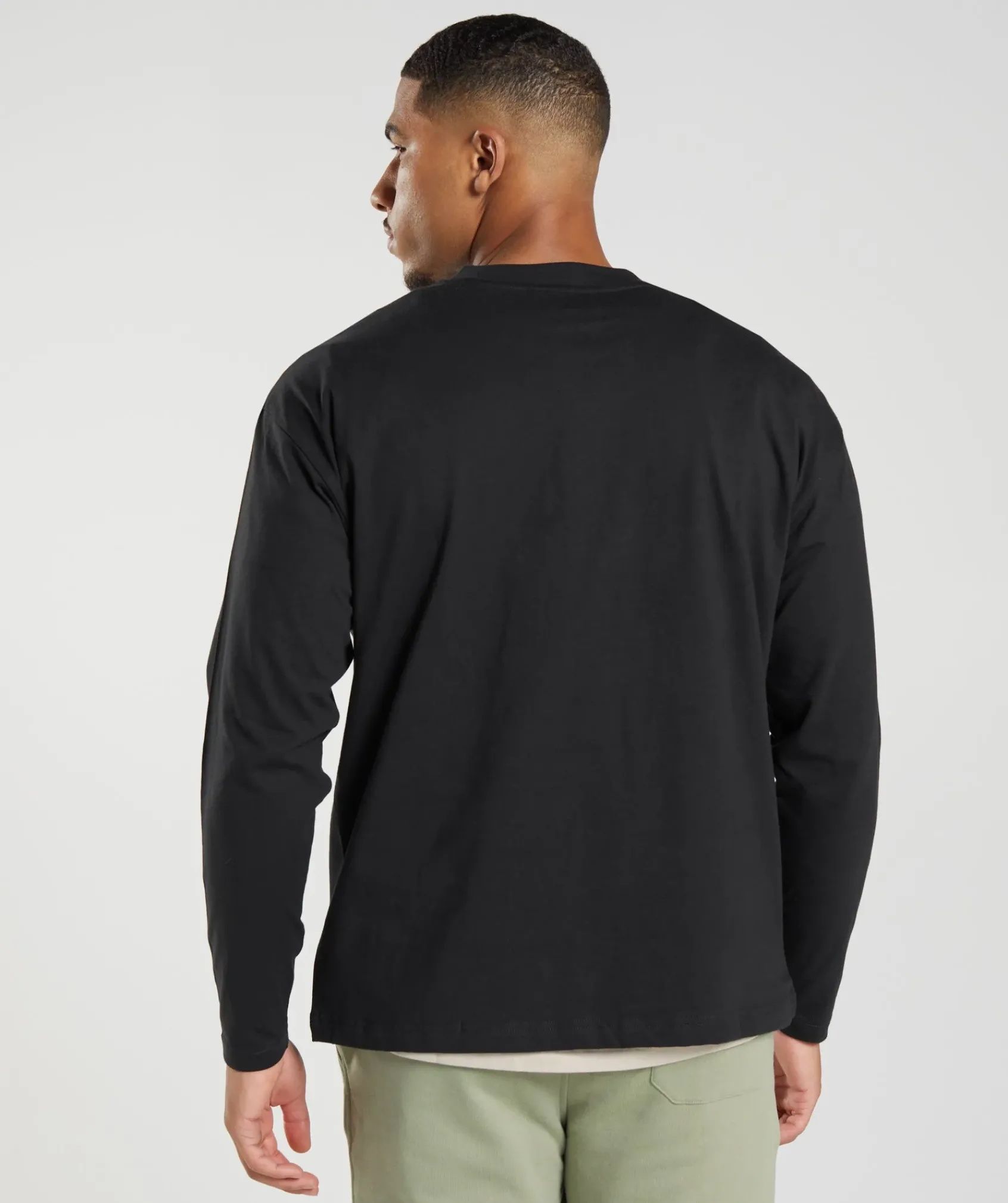 Heren Gymshark T-shirts*Rest Day Sweats Long Sleeve T-Shirt