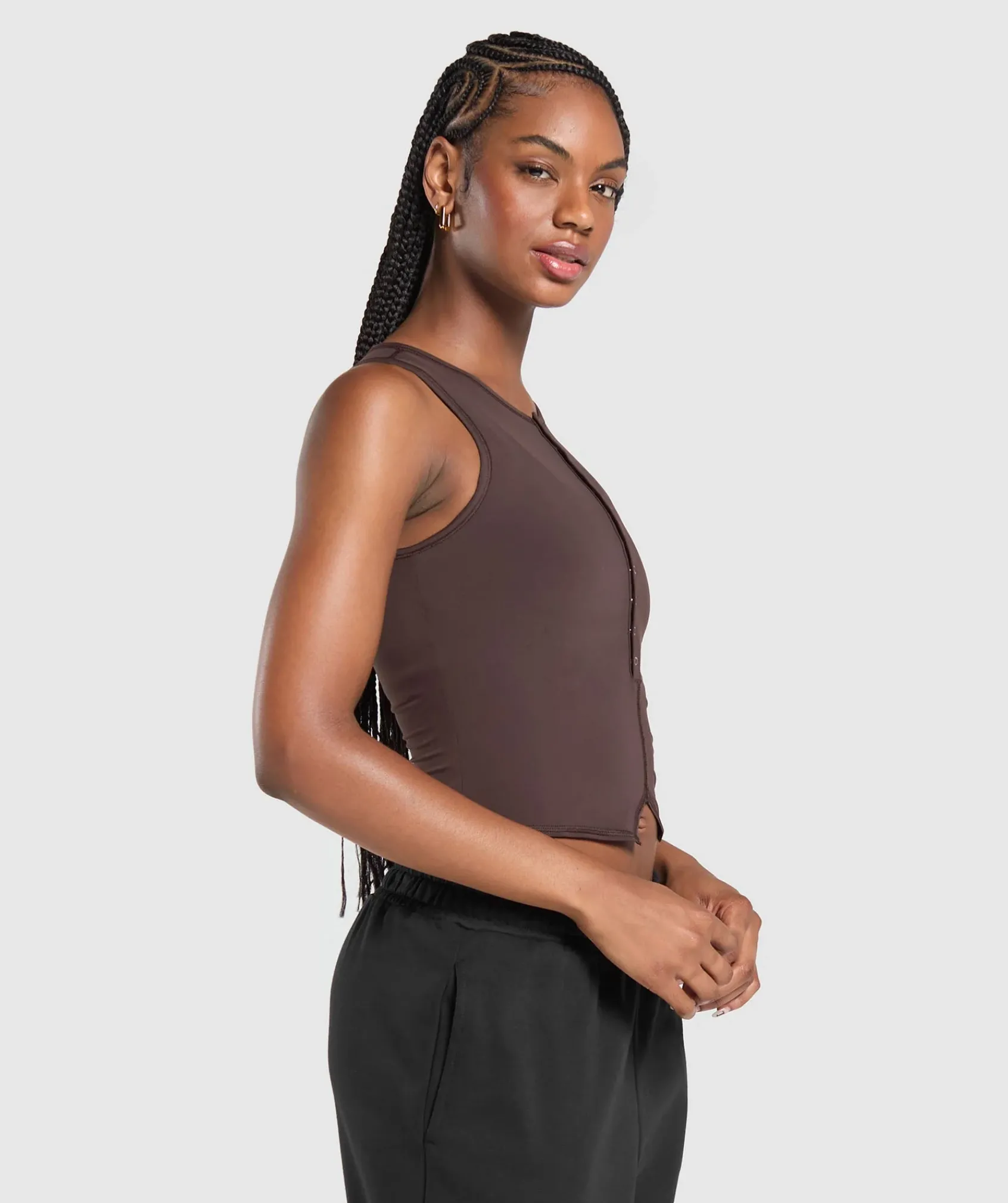 DAMES Gymshark Croptops|Tanktops*Rest Day Tank With Shelf