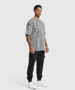 Heren Gymshark T-shirts*Rest Day Washed T-Shirt