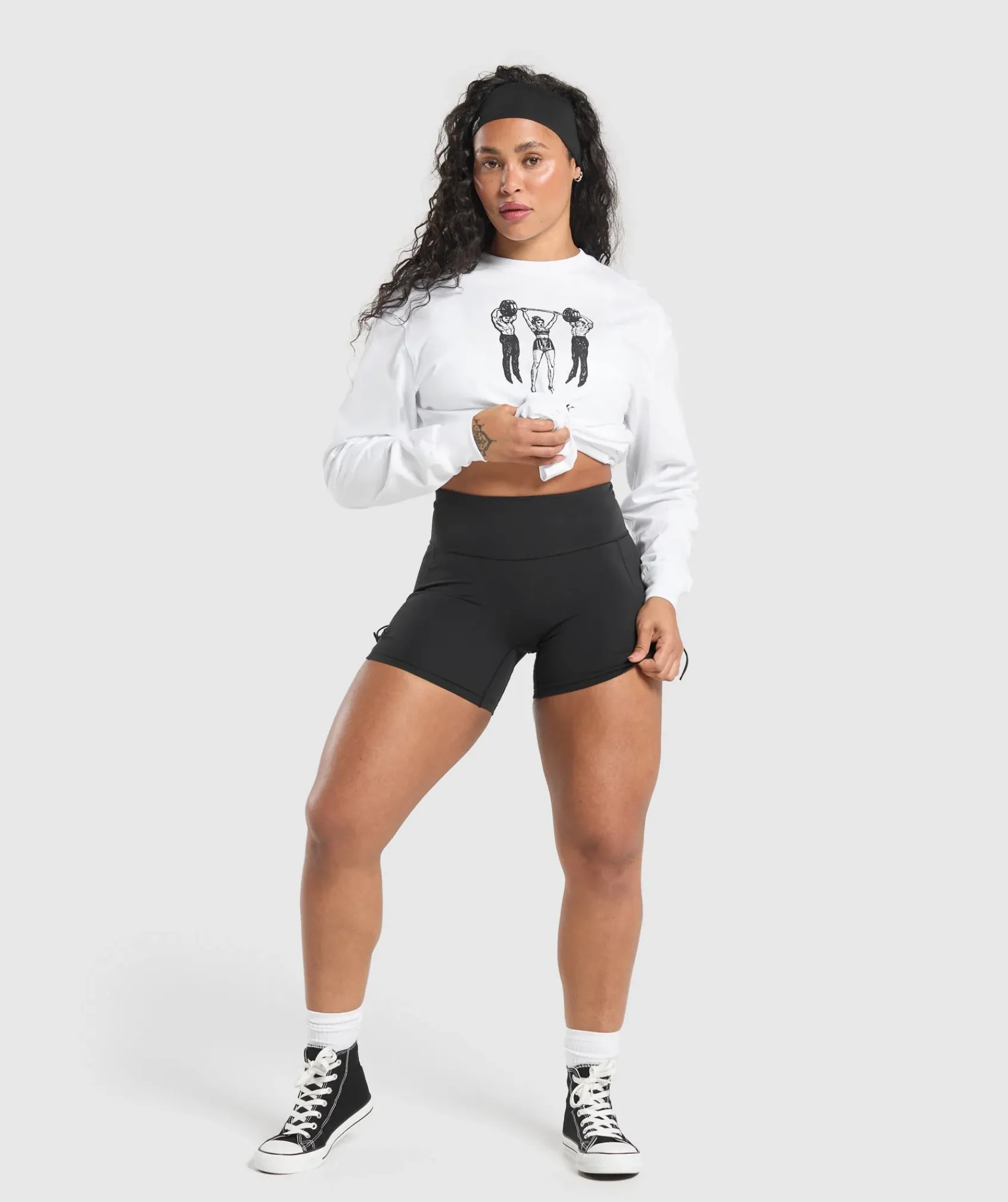 DAMES Gymshark Bedekkende Sportkleding|T-shirts*Retro Lifting Long Sleeve T-Shirt