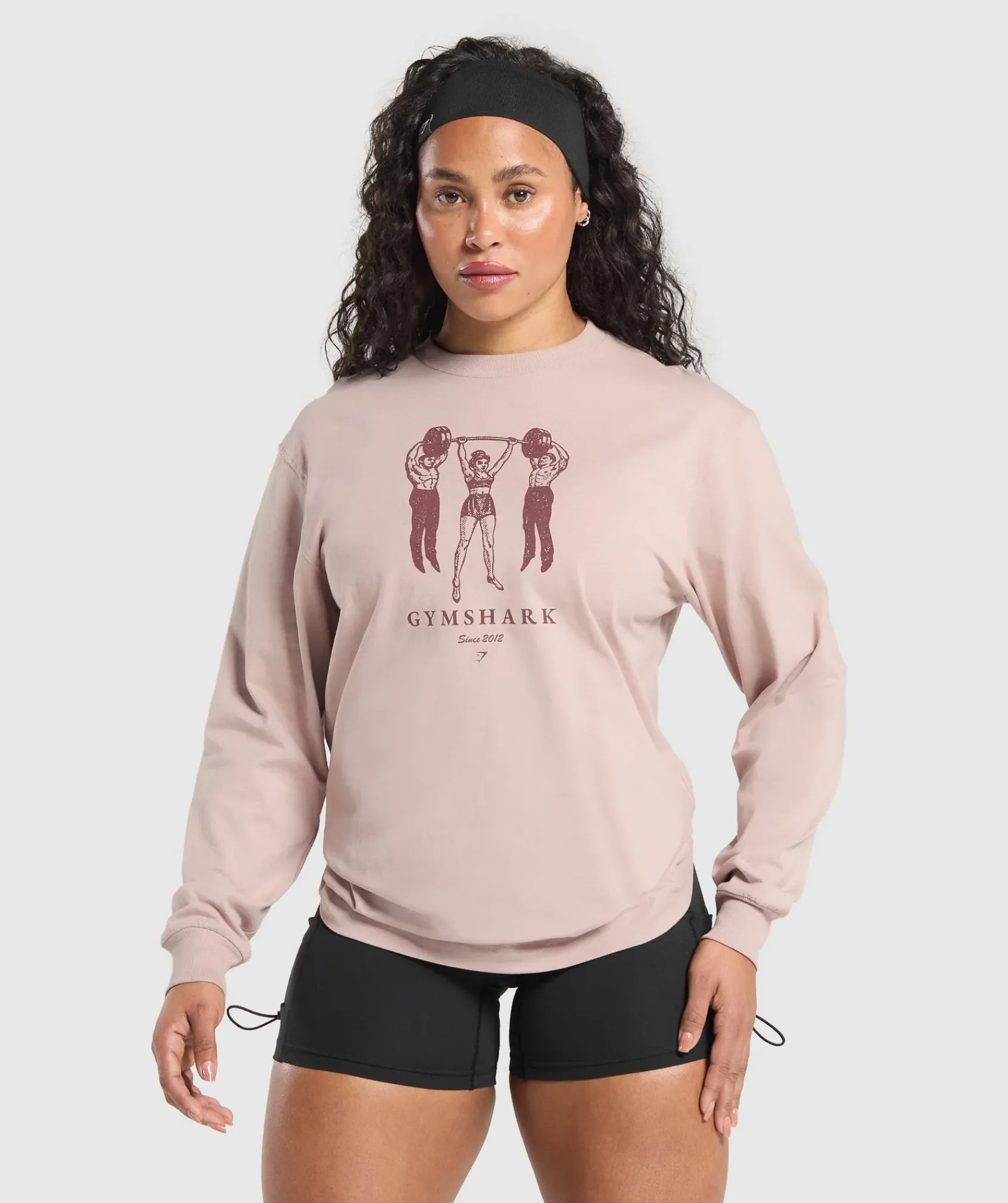 DAMES Gymshark Bedekkende Sportkleding|T-shirts*Retro Lifting Long Sleeve T-Shirt