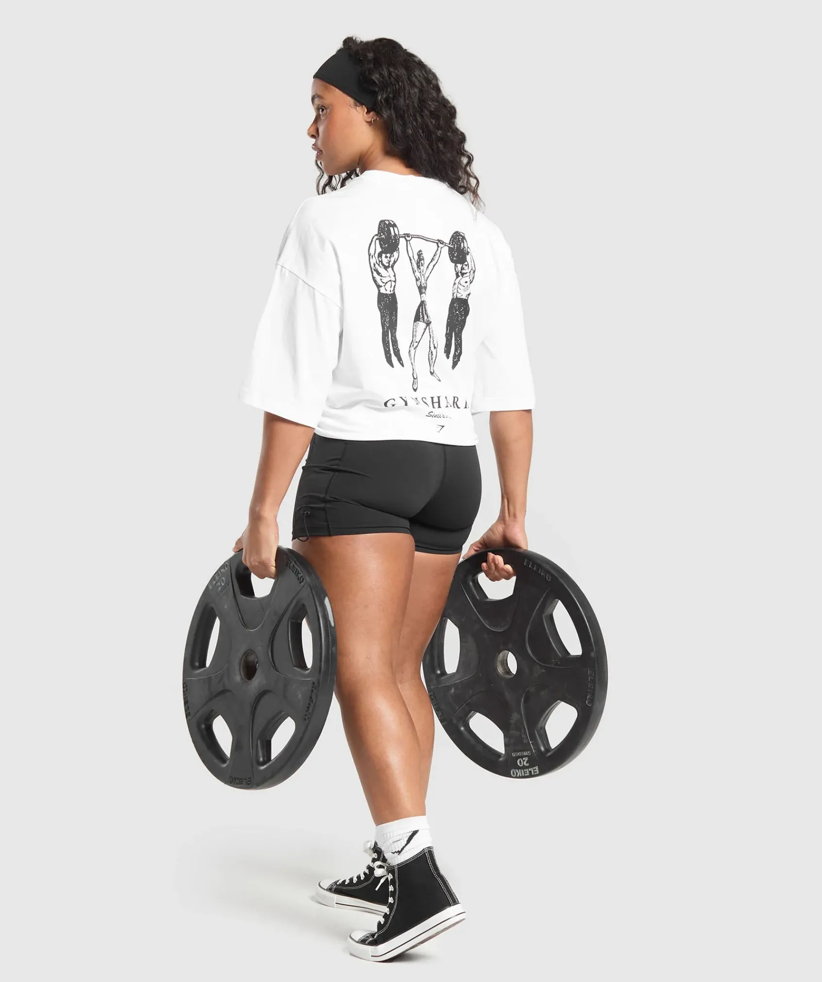 DAMES Gymshark Bedekkende Sportkleding|T-shirts*Retro Lifting Oversized T-Shirt