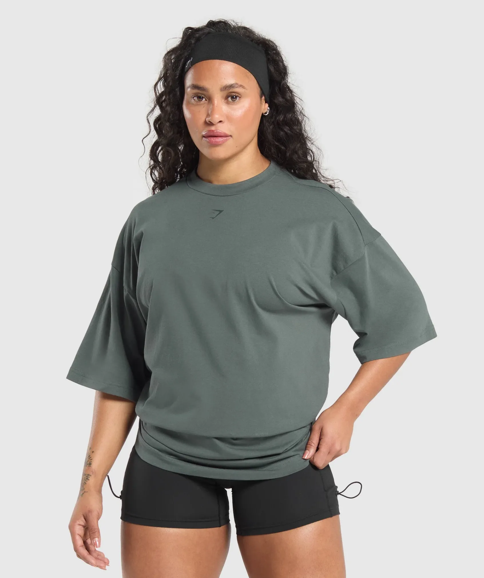 DAMES Gymshark Bedekkende Sportkleding|T-shirts*Retro Lifting Oversized T-Shirt