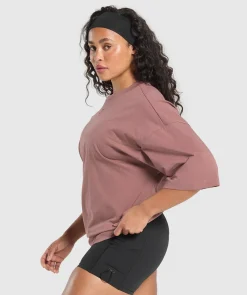 DAMES Gymshark Bedekkende Sportkleding|T-shirts*Retro Lifting Oversized T-Shirt