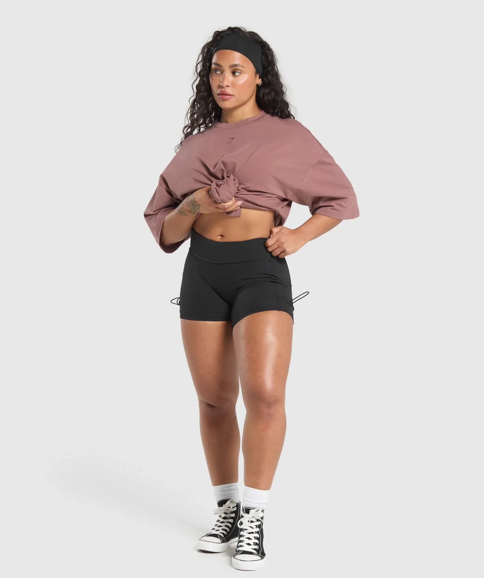 DAMES Gymshark Bedekkende Sportkleding|T-shirts*Retro Lifting Oversized T-Shirt