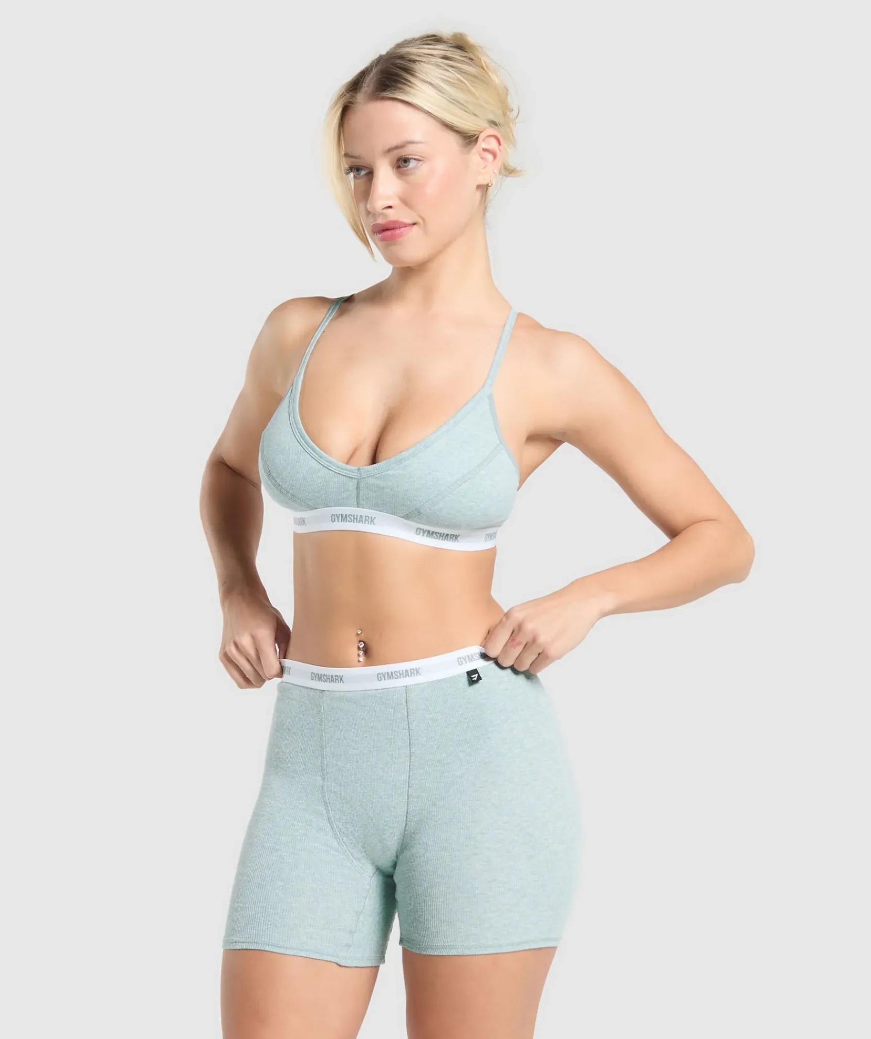 DAMES Gymshark Ondergoed|Dames Ondergoed*Rib Shorts
