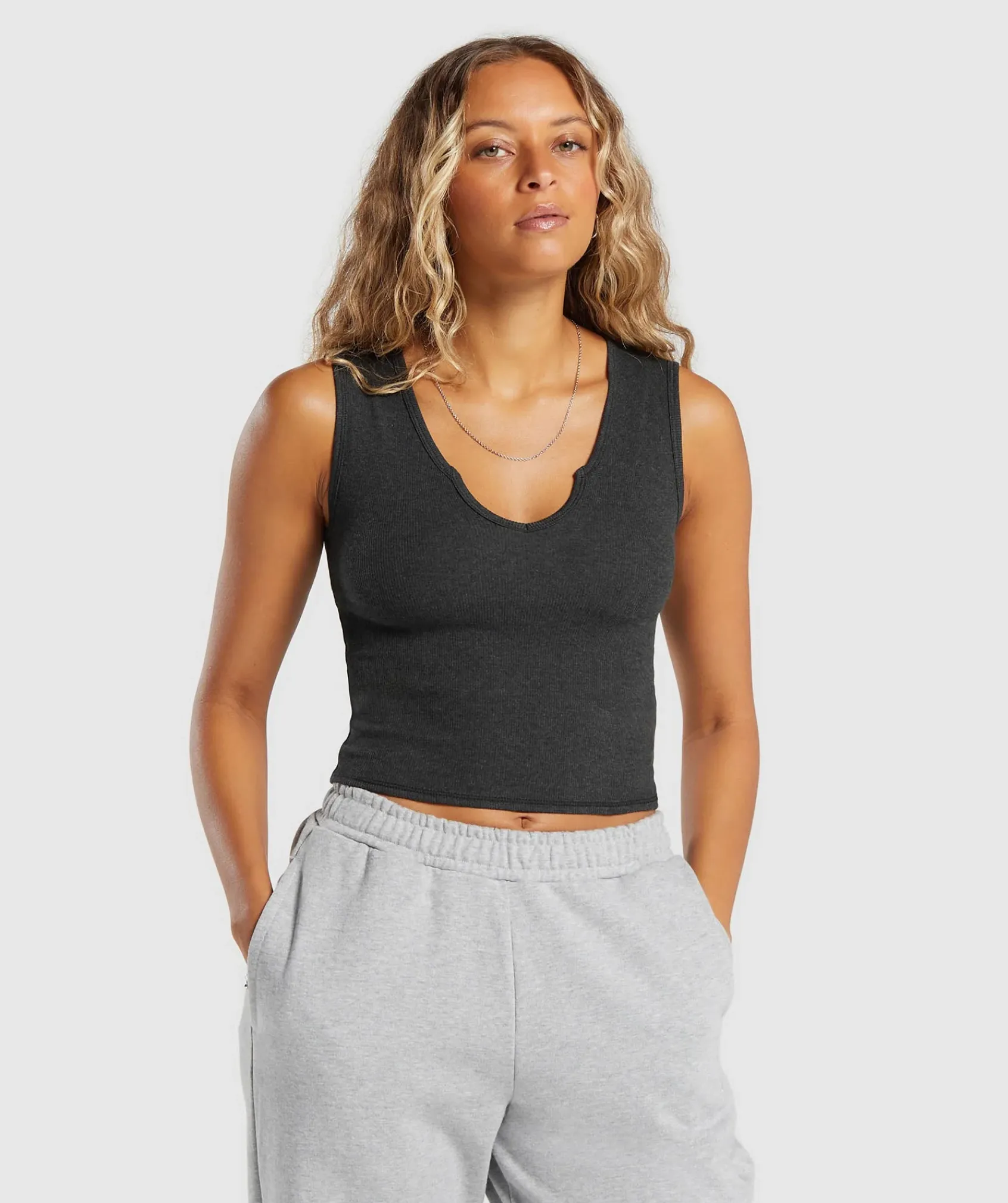 DAMES Gymshark Ondergoed|Dames Ondergoed*Rib Tank