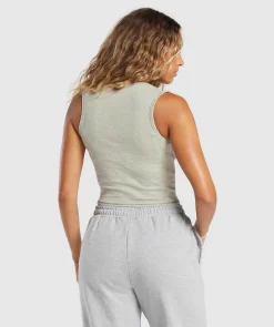 DAMES Gymshark Croptops|T-shirts*Rib Tank
