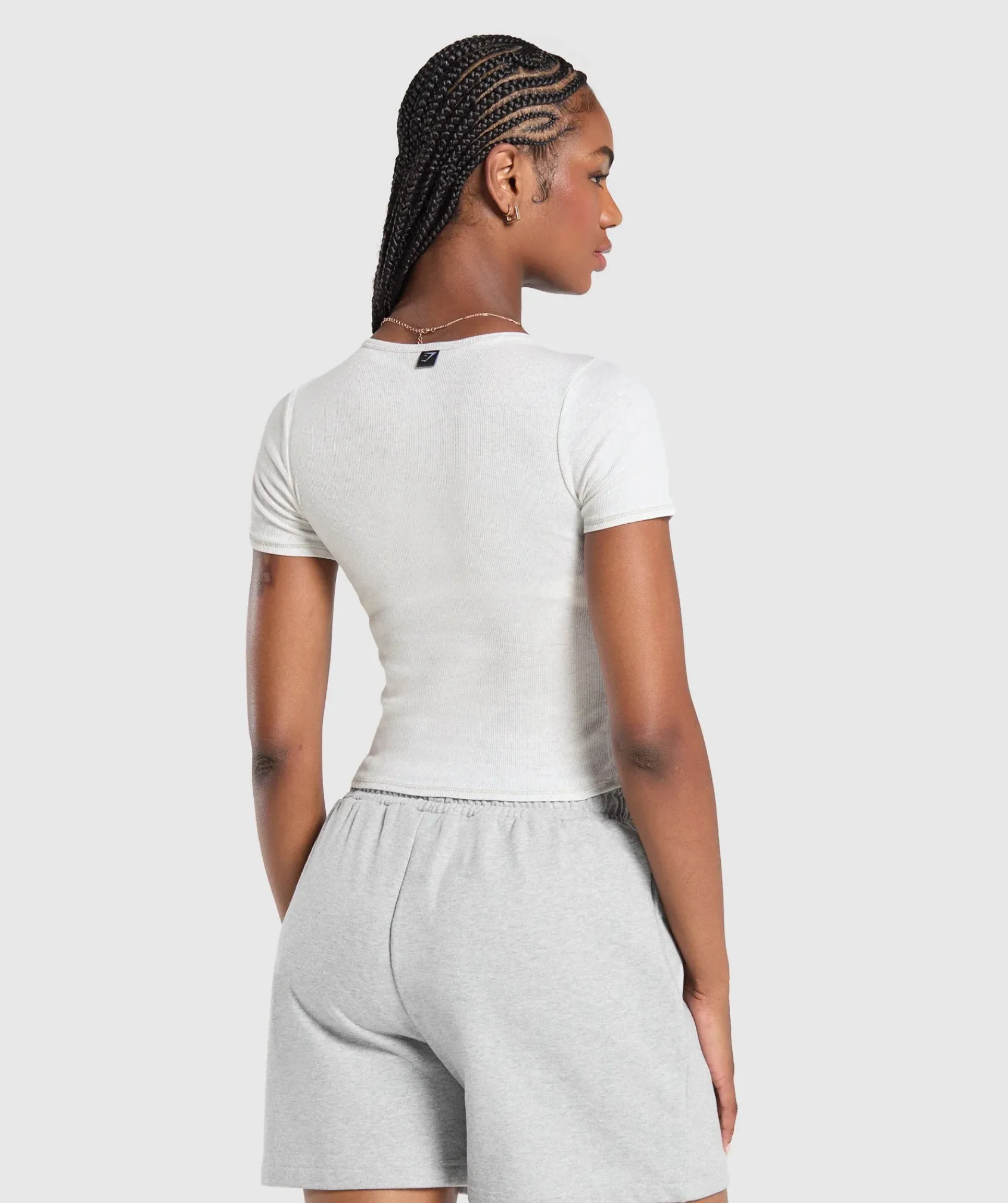 DAMES Gymshark T-shirts*Rib T-Shirt